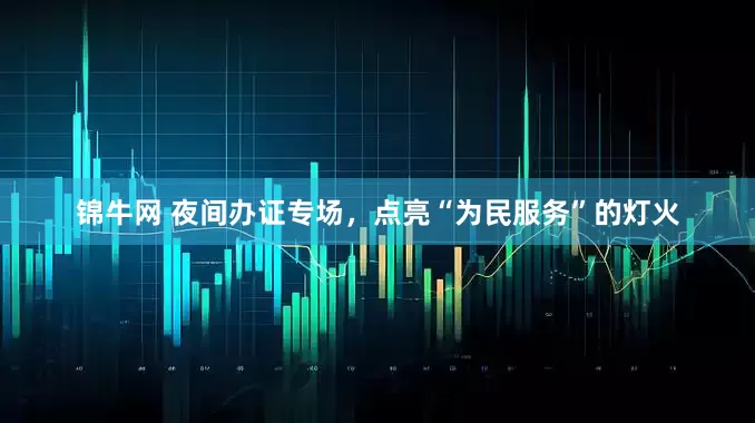锦牛网 夜间办证专场，点亮“为民服务”的灯火