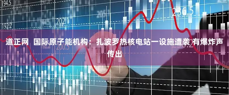 道正网  国际原子能机构：扎波罗热核电站一设施遭袭 有爆炸声传出