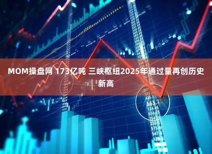 MOM操盘网 173亿吨 三峡枢纽2025年通过量再创历史新高